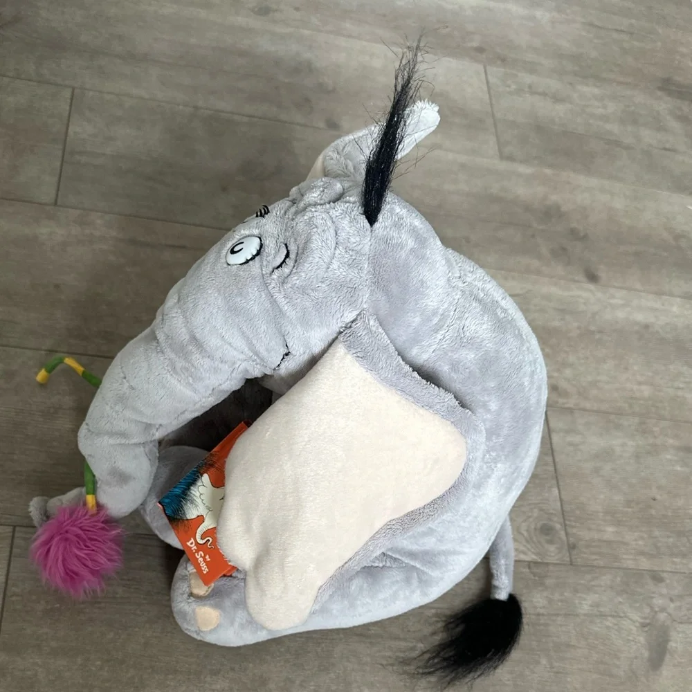 Dr. Seuss Horton Hears a Who Plush & Book Macy's 2008 14" Limited Edition - Picture 3 of 15